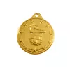 FUSSBALL Eisen-Medaille Gold