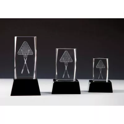 Kristallglas 3D-Billard